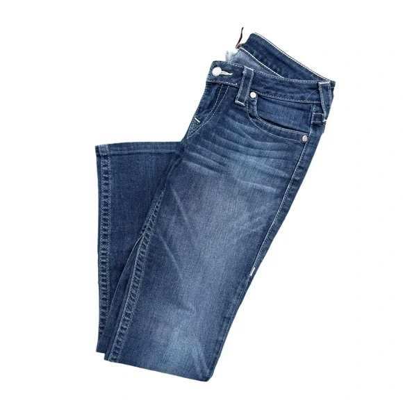 True Religion Dark Blue Women's Boot Cut Jeans - Picture 2 of 7